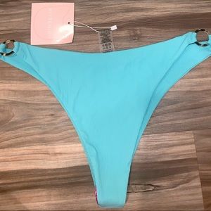 Blue bikini bottom (blue side rim bikini bottom)